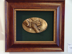ma and paw cast bronze